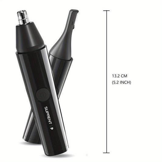 Rechargeable USB-C Nose Trimmer - Nose Ear Hair Trimmer for Men with Wet/ Dry- Precision & Painless Eyebrow & Facial Hair Trimmer Kit (New Version)