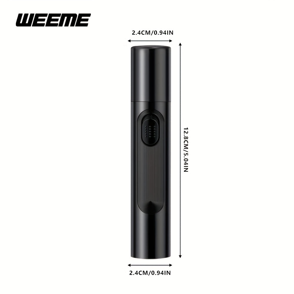 WEEME Electric Nose Hair Trimmer, USB Charging, Safe And Safe Without Damaging The Light Beige, Trimming Ears And Nose Hair