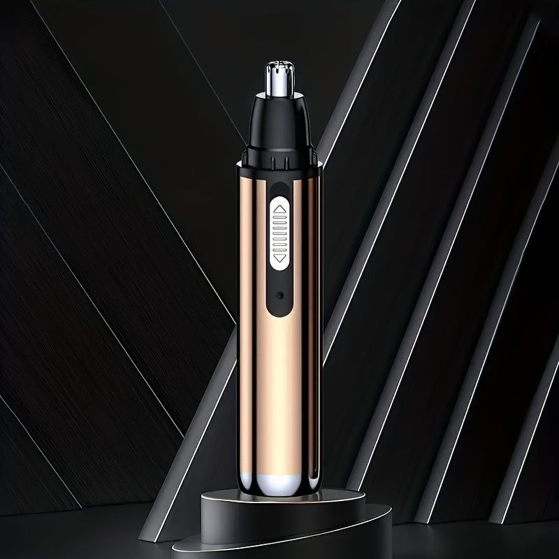 1pc Electric Nose Hair Trimmer, Painless Eyebrow and Face Hair Trimming, USB Charging, High Quality Stainless Steel Head, Compact Design for Men and Women