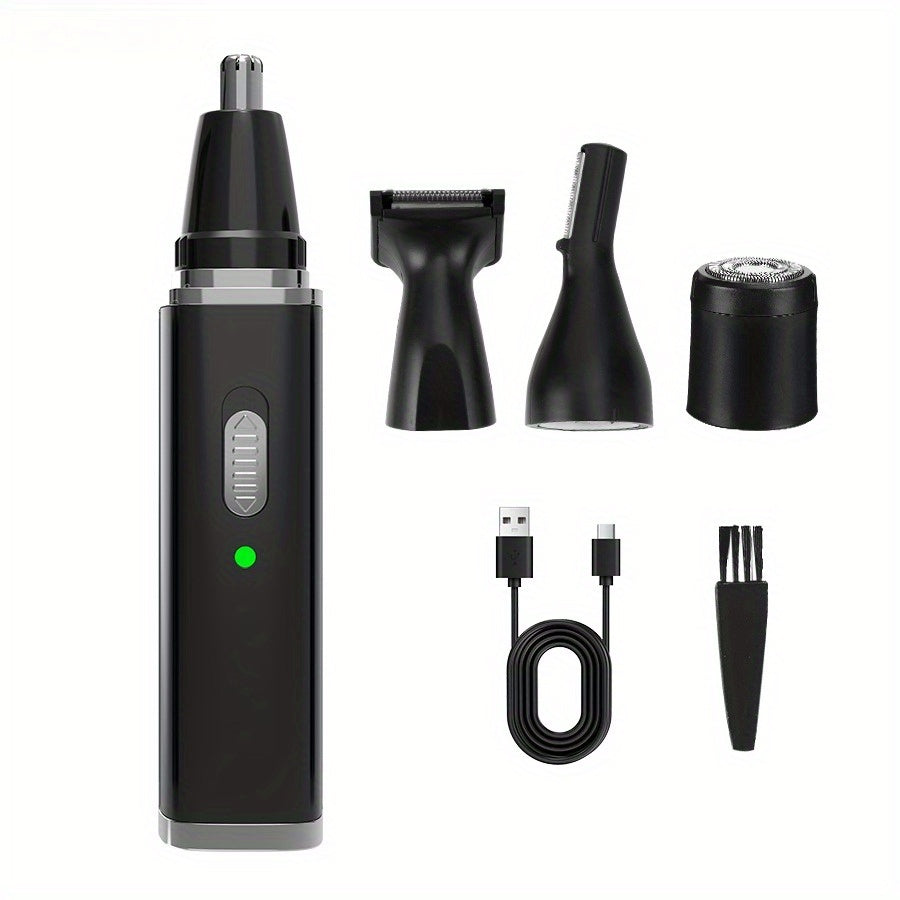 4in 1 Beard Shaver Nose Hair Trimmer, Electric Beard Shaver Electric Grooming Tool for Men and Women, Birthday Gift, Christmas Gift