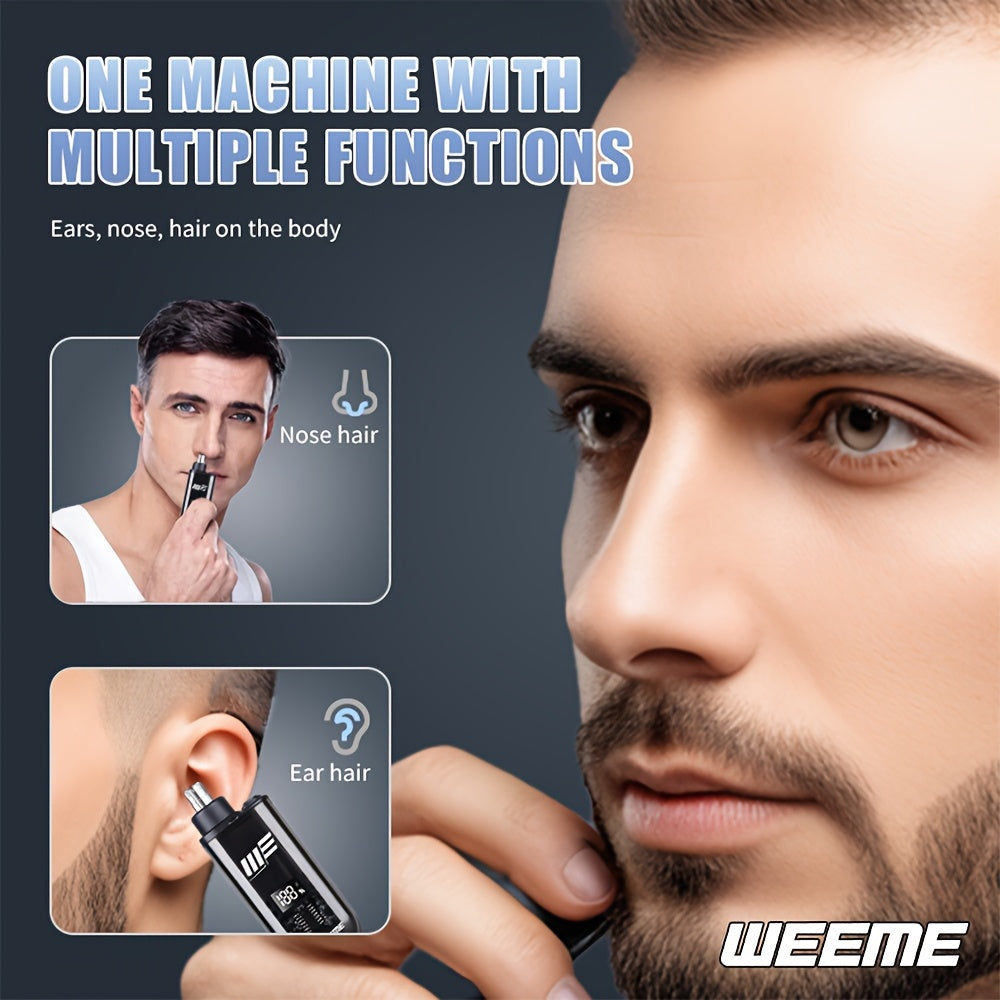 [Efficient Trimmer] WEEME Digital Nose Hair Trimmer WM001 | USB Charging, Sleek Design, Efficient Trimming - Portable Grooming Expert
