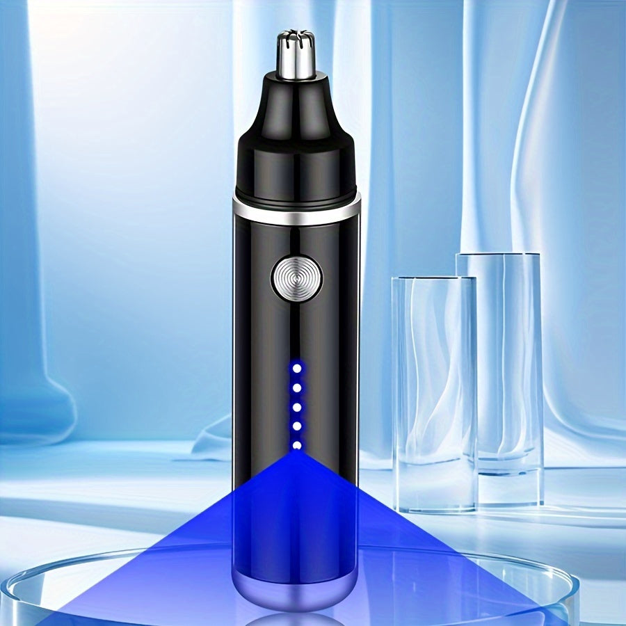 USB Rechargeable Nose Hair/ Eyebrow/ Ear Hair Trimmer, Fashion Nose Hair Trimmer is suitable for men and women, mini portable, no hair, no pain