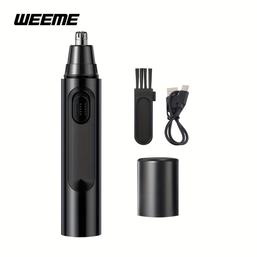 WEEME Electric Nose Hair Trimmer, USB Charging, Safe And Safe Without Damaging The Light Beige, Trimming Ears And Nose Hair