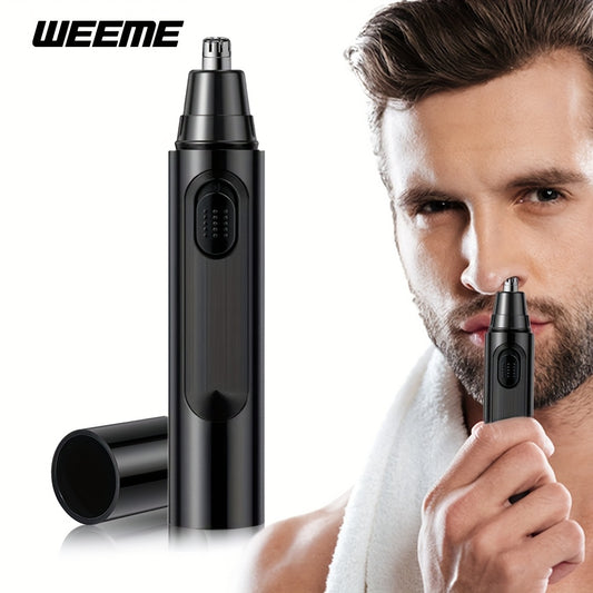 WEEME Electric Nose Hair Trimmer, USB Charging, Safe And Safe Without Damaging The Light Beige, Trimming Ears And Nose Hair